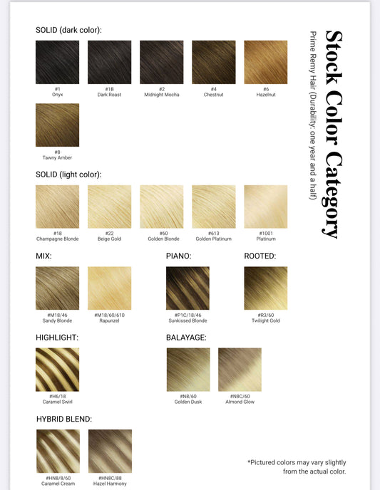 Weft Hair Extensions